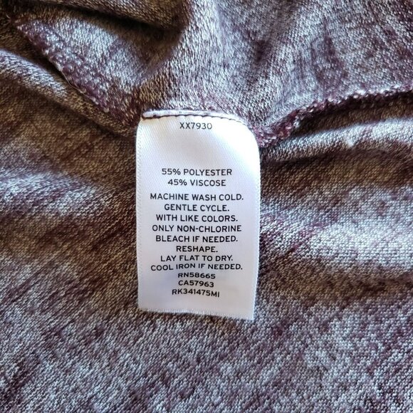 Wild Pearl Knit Cowl Neck Long Sleeve Pullover Keyhole Back Size Women's Small - Picture 8 of 10